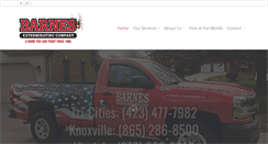 Desktop Screenshot of barnesexterminating.com